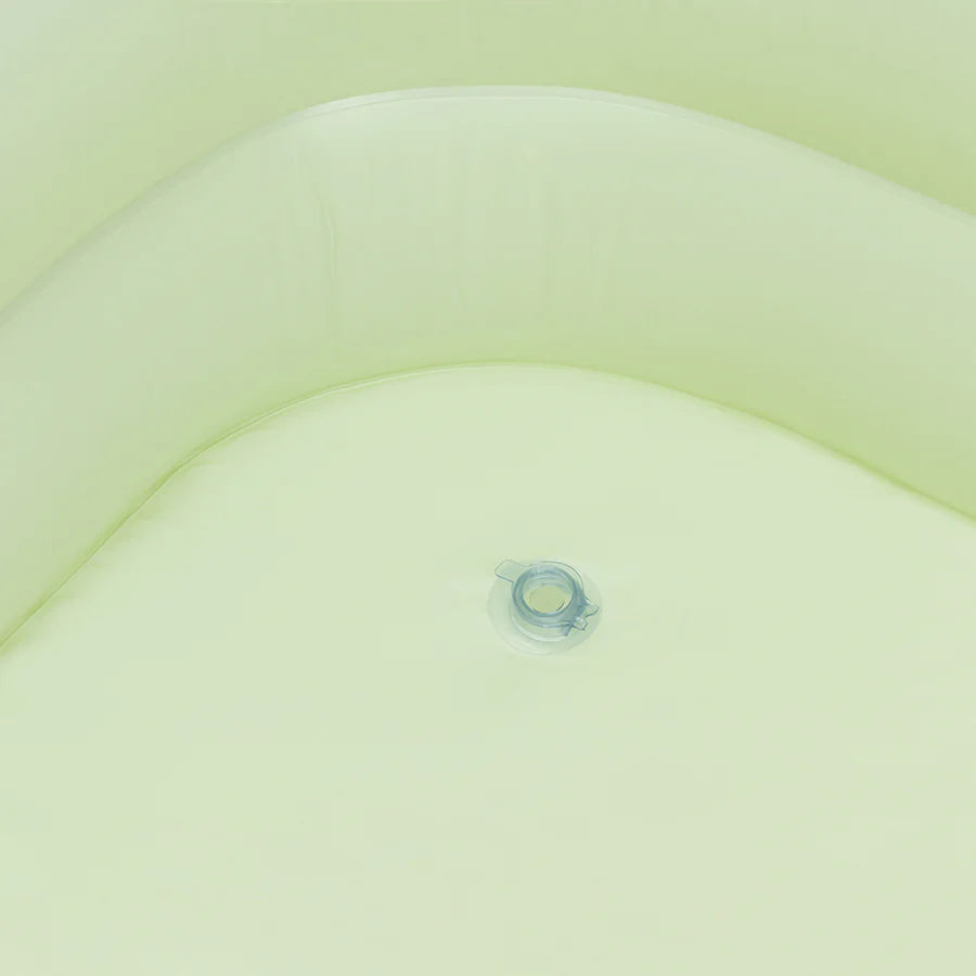Matcha | Žalias pripučiamas baseinas tvirtas kokybiskas stilingas baseinas vaikams didelis berniukams mergaitems